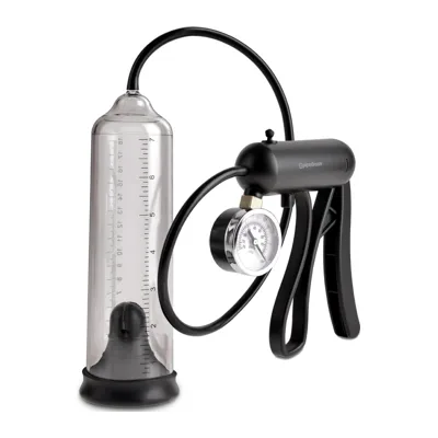 Pump Worx Pro-Gauge Penispumpe in der Rangliste Penispumpe: die 12 besten Modelle im Vergleich (Produktfoto von Sinful)